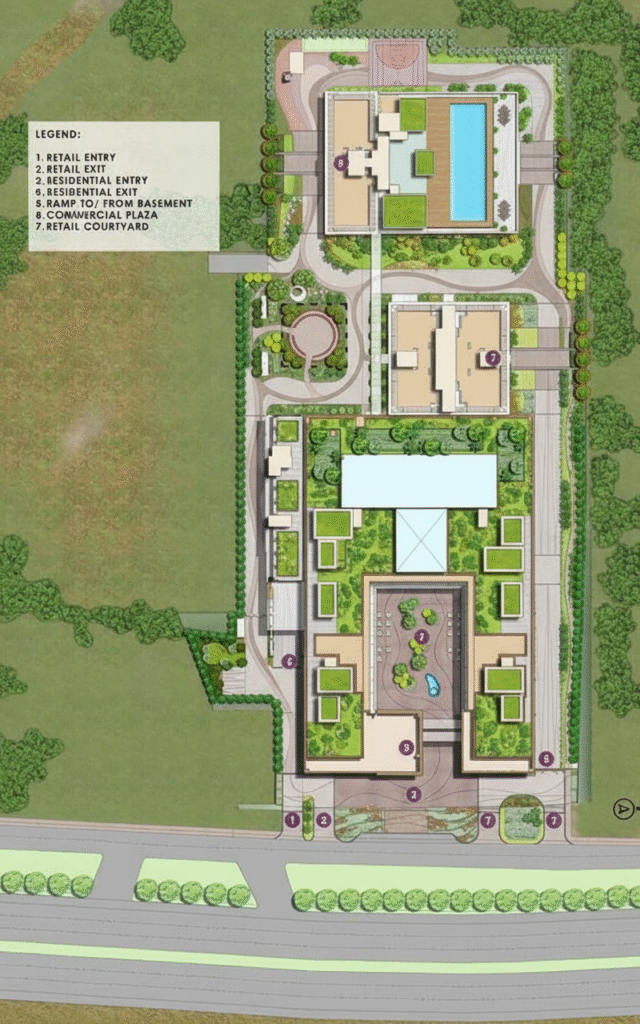 Conscient SOHO Site Plan